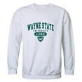 thumbnail image 1 of W Republic 560-400-WHT-01 Men Wayne State Warriors Alumni Fleece, White - Small, 1 of 1