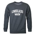 thumbnail image 1 of W Republic 560-447-HC2-03 Humboldt State University Lumberjacks Alumni Fleece Pullover Crewneck Sweatshirt, Heather Charcoal - Large, 1 of 1