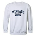 thumbnail image 1 of W Republic 560-488-WHT-03 Wingate University Bulldogs Alumni Fleece Sweatshirt, White - Large, 1 of 1