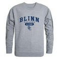 thumbnail image 1 of W Republic 560-501-HGY-01 Blinn College Buccaneers Alumni Fleece Pullover Crewneck Sweatshirt, Heather Grey - Small, 1 of 1