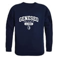 thumbnail image 1 of W Republic 560-520-NVY-04 State University of New York at Geneseo Knights Alumni Fleece Pullover Crewneck Sweatshirt, Navy - Extra Large, 1 of 1