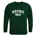 thumbnail image 1 of W Republic 560-621-FOR-04 Bronx Community College Broncos Alumni Fleece Pullover Crewneck Sweatshirt, Forest Green - Extra Large, 1 of 1
