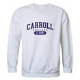thumbnail image 1 of W Republic 560-624-WHT-01 Carroll College Saints Alumni Fleece Sweatshirt, White - Small, 1 of 1