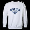 thumbnail image 1 of W Republic 560-663-WHT-01 University of New Haven Chargers Alumni Fleece Pullover Crewneck Sweatshirt, White - Small, 1 of 1