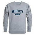 thumbnail image 1 of W Republic 560-710-HGY-03 Mercy College Mavericks Alumni Fleece Pullover Crewneck Sweatshirt, Heather Grey - Large, 1 of 1