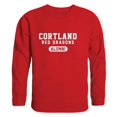 thumbnail image 1 of W Republic 560-712-RED-05 State University of New York at Geneseo Cortland Red Dragons Alumni Fleece Pullover Crewneck Sweatshirt, Red - 2XL, 1 of 1