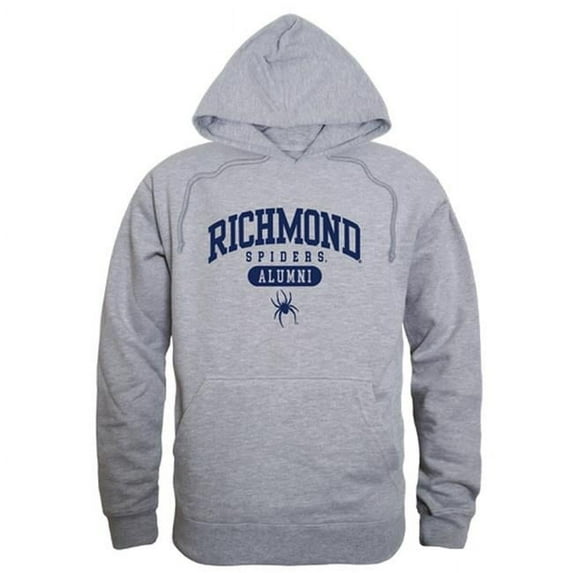 W Republic 561-145-HGY-01 Men Richmond Spiders Alumni Hoodie, Heather Grey - Small