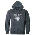 thumbnail image 1 of W Republic 561-163-HCH-01 Men Cal State Chico Wildcats Alumni Hoodie, Heather Charcoal - Small, 1 of 1