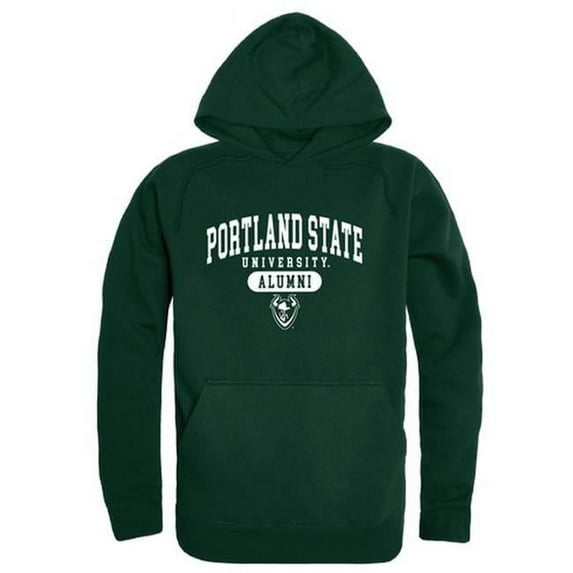 W Republic 561-229-FOR-03 Men Portland State Vikings Alumni Hoodie, Forest Green - Large