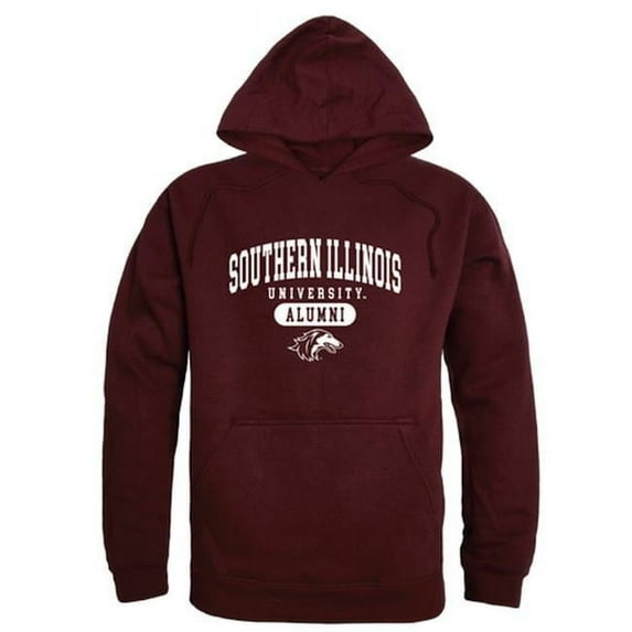 W Republic 561-234-MAR-02 Men Southern Illinois Salukis Alumni Hoodie, Maroon - Medium