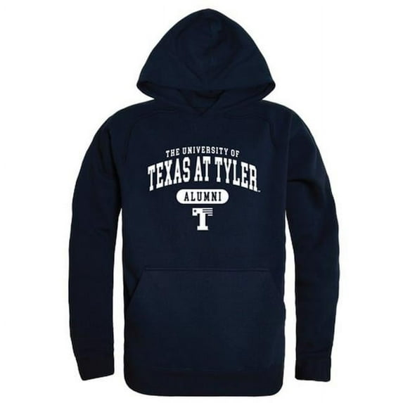 W Republic 561-436-NVY-04 Men Ut Tyler Patriots Alumni Hoodie, Navy - Extra Large