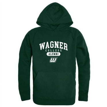 W Republic 561-462-FOR-05 Men Wagner College Alumni Hoodie, Forest Green - 2XL