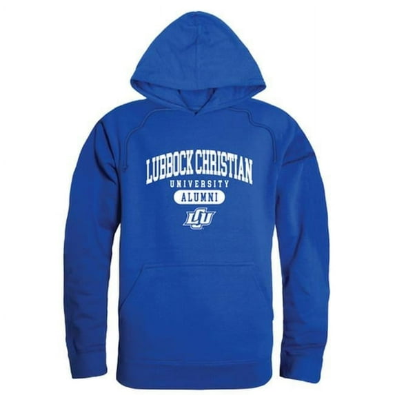 W Republic 561-465-RYL-02 Lubbock Christian University Chaparral Alumni Hoodie, Royal - Medium