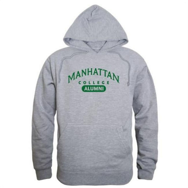 W Republic 561 535 HGY 03 Manhattan College Jaspers Alumni Hoodie Heather Grey Large
