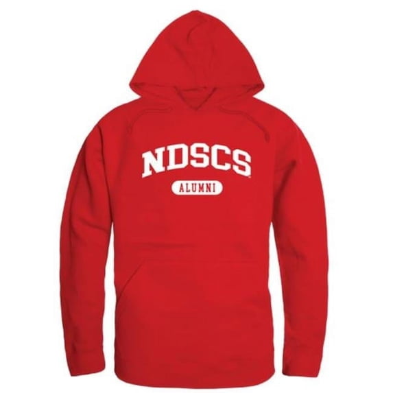 W Republic 561-724-RED-02 North Dakota State College of Science Wildcats Alumni Hoodie, Red - Medium