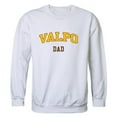 thumbnail image 1 of W Republic 562-154-WHT-04 Men Valparaiso Crusaders Dad Crewneck Fleece, White - Extra Large, 1 of 1