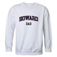 thumbnail image 1 of W Republic 562-171-WHT-04 Men Howard Bison Dad Crewneck Fleece, White - Extra Large, 1 of 1