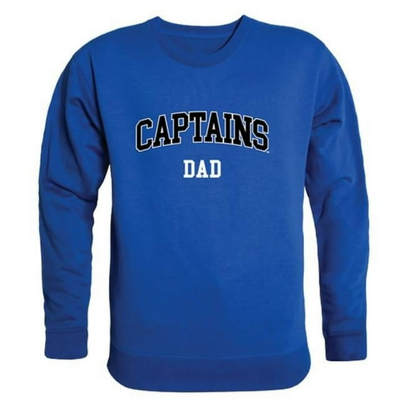 W Republic 562-279-RYL-02 Christopher Newport University Mens Dad Crewneck T-Shirt, Royal - Medium