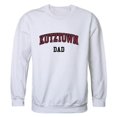 thumbnail image 1 of W Republic 562-321-WHT-03 Men Kutztown Golden Bears Dad Crewneck Fleece, White - Large, 1 of 1