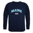 thumbnail image 1 of W Republic 562-334-NVY-04 Men Maine Black Bears Dad Crewneck Fleece, Navy - Extra Large, 1 of 1