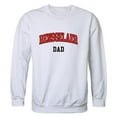 thumbnail image 1 of W Republic 562-367-WHT-03 Men Rensselaer Polytechnic Institute Dad Crewneck Fleece, White - Large, 1 of 1