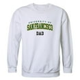 thumbnail image 1 of W Republic 562-377-WHT-04 Men San Francisco Dons Dad Crewneck Fleece, White - Extra Large, 1 of 1