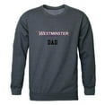 thumbnail image 1 of W Republic 562-421-HCH-03 Men Westminster Griffins Dad Crewneck Fleece, Heather Charcoal - Large, 1 of 1