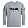 thumbnail image 1 of W Republic 562-602-HGY-04 Webster University Gorlocks Dad Crewneck Sweatshirt, Heather Grey - Extra Large, 1 of 1