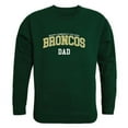 thumbnail image 1 of W Republic 562-621-FOR-02 Bronx Community College Broncos Dad Crewneck Sweatshirt, Forest Green - Medium, 1 of 1