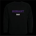 thumbnail image 1 of W Republic 562-700-BLK-03 Hobart & William Smith College Statesmen Dad Crewneck Sweatshirt, Black - Large, 1 of 1