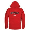 thumbnail image 1 of W Republic 563-182-RED-01 Men The University of New Mexico Dad Hoodie, Red - Small, 1 of 1