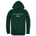 thumbnail image 1 of W Republic 563-194-FOR-01 Men North Carolina Charlotte 49Ers Dad Hoodie, Forest Green - Small, 1 of 1