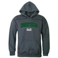 thumbnail image 1 of W Republic 563-195-HCH-03 Men North Texas Mean Green Dad Hoodie, Heather Charcoal - Large, 1 of 1