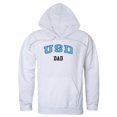 thumbnail image 1 of W Republic 563-197-WHT-04 Men San Diego Toreros Dad Hoodie, White - Extra Large, 1 of 1