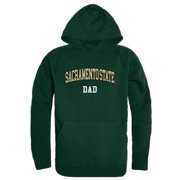FINALFAN W Republic Men Sacramento State Hornets Dad Hoodie, Forest Green - 2XL
