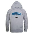 thumbnail image 1 of W Republic 563-274-HGY-04 Men Buffalo Bulls Dad Hoodie, Heather Grey - Extra Large, 1 of 1