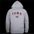 thumbnail image 1 of W Republic 563-315-HG2-05 Iona University Gaels Dad Hoodie, Heather Grey - 2XL, 1 of 1
