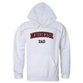 thumbnail image 1 of W Republic 563-346-WHT-05 Men Morehouse College Tigers Dad Hoodie, White - 2XL, 1 of 1