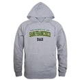 thumbnail image 1 of W Republic 563-377-HGY-01 Men San Francisco Dons Dad Hoodie, Heather Grey - Small, 1 of 1