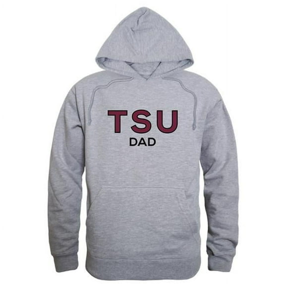 W Republic 563-393-HGY-03 Men Texas Southern Tigers Dad Hoodie, Heather Grey - Large