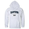 thumbnail image 1 of W Republic 563-417-WHT-05 Men Xavier Musketeers Dad Hoodie, White - 2XL, 1 of 1