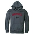 thumbnail image 1 of W Republic 563-454-HCH-04 Manhattanville College Valiants Dad Hoodie, Heather Charcoal - Extra Large, 1 of 1