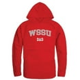 thumbnail image 1 of W Republic 563-607-RED-01 Winston-Salem State University Rams Dad Hoodie, Red - Small, 1 of 1