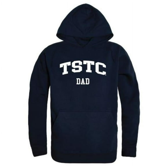 W Republic 563-677-NVY-02 Texas State University Technical Dad Hoodie, Navy - Medium