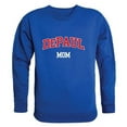 thumbnail image 1 of W Republic 564-121-RYL-05 Women Depaul Blue Demons Mom Crewneck Fleece, Royal Blue - 2XL, 1 of 1
