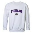 thumbnail image 1 of W Republic 564-220-WHT-03 Women Furman University Mom Crewneck Fleece, White - Large, 1 of 1