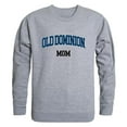 thumbnail image 1 of W Republic 564-228-HGY-01 Women Old Dominion Monarchs Mom Crewneck Fleece, Heather Grey - Small, 1 of 1