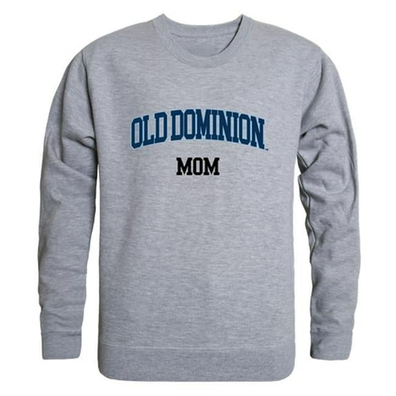 W Republic 564-228-HGY-01 Women Old Dominion Monarchs Mom Crewneck Fleece, Heather Grey - Small