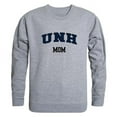 thumbnail image 1 of W Republic 564-243-HGY-04 Women New Hampshire Wildcats Mom Crewneck Fleece, Heather Grey - Extra Large, 1 of 1