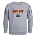 thumbnail image 1 of W Republic 564-268-HGY-01 Women Bloomsburg University Huskies Mom Crewneck Fleece, Heather Grey - Small, 1 of 1